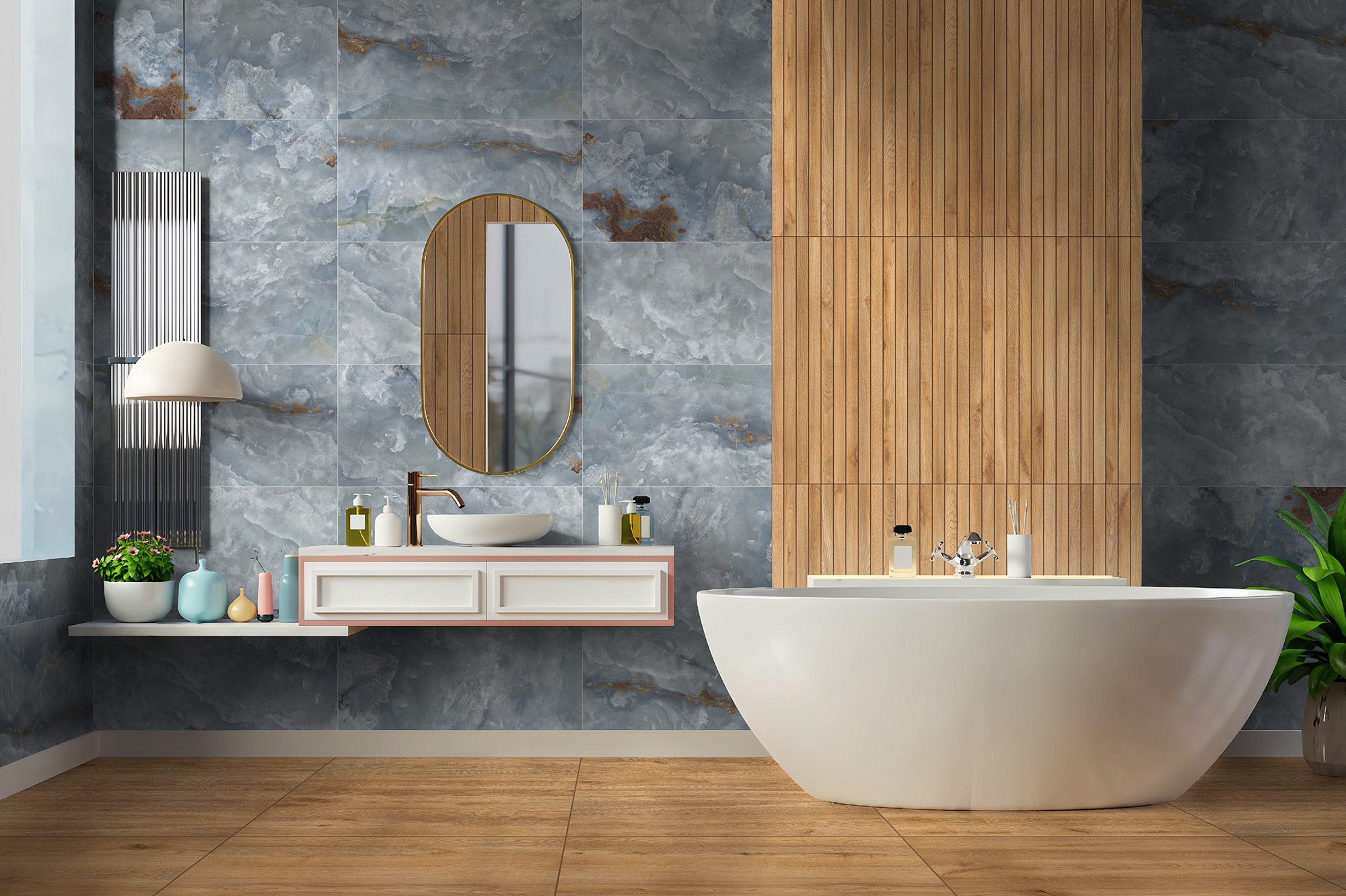 Керамогранит Woodstock GT408013872MCR Бежевый 40x80 — Global Tile