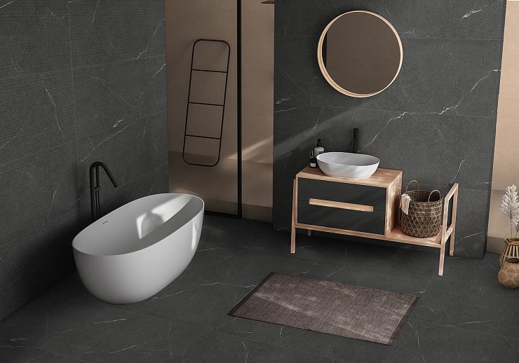 Global Tile, Рельеф, Керамогранит, 60x120, Матовая, Камень Lakeside
