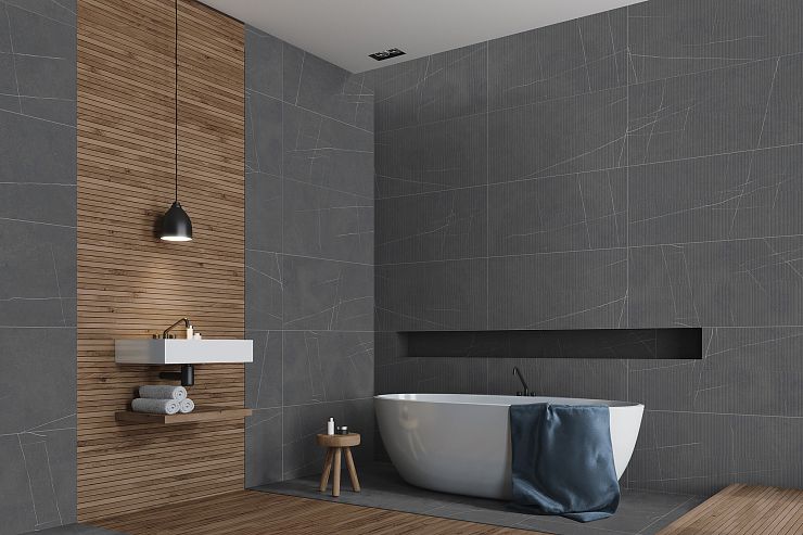 Global Tile, Рельеф, Керамогранит, 60x120, Матовая, Камень Nylo
