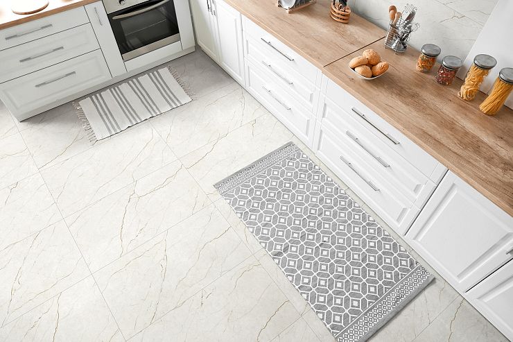 Global Tile, Антискользящая R11+Sugar, Керамогранит, 40x80, Матовая, Мрамор Ariana