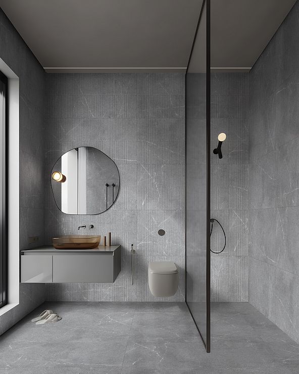 Global Tile, Рельеф, Керамогранит, 60x120, Матовая, Камень Geo