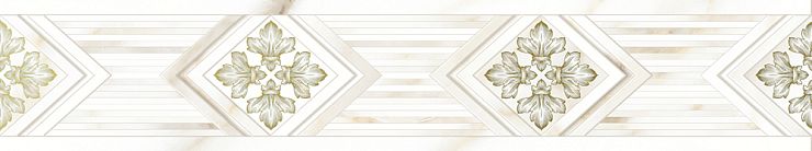 10200000102 Бордюр кер. Calacatta Gold GT _ 7,5*40 _ 1 \20