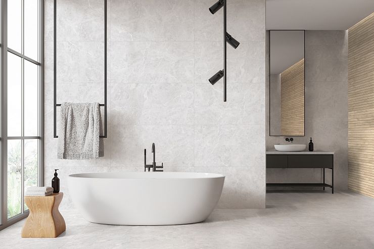 Global Tile, Керамогранит, 60x120, Матовая, Мрамор Solis