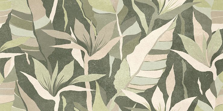 GT245VG Настенная плита Dominica_GT Зелен. 30x60 тропики_ 1\58,32