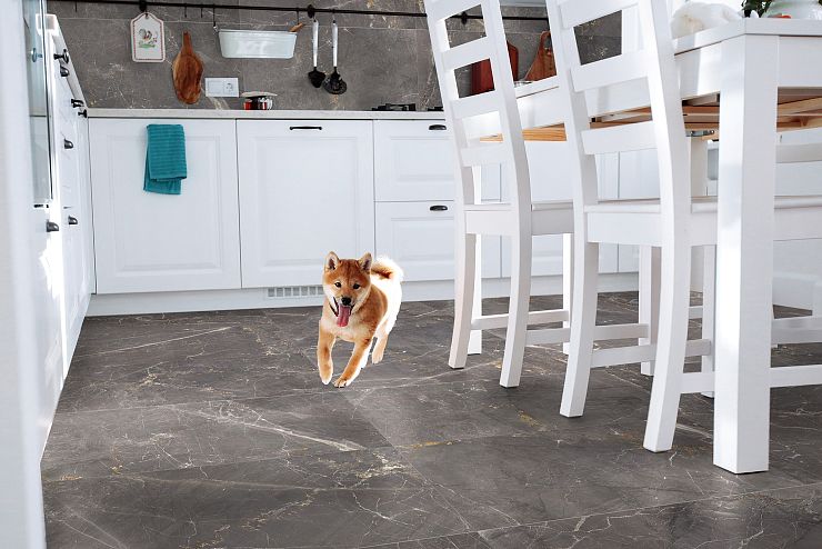 Global Tile, Антискользящая R11+Sugar, Керамогранит, 40x80, Матовая, Мрамор Crystal