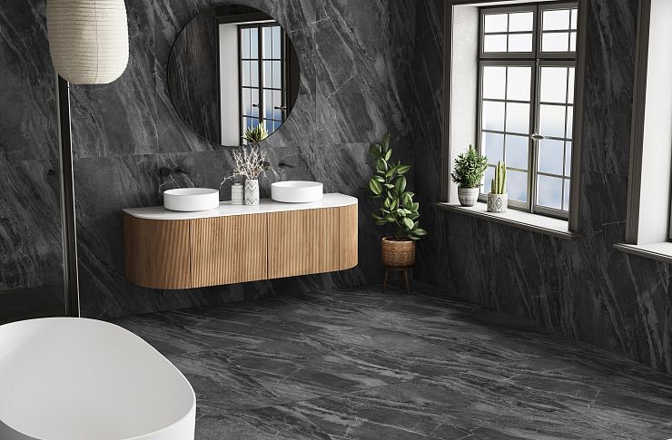 Global Tile, Цифровая глазурь, Керамогранит, 60x120, Матовая, Мрамор Ultra